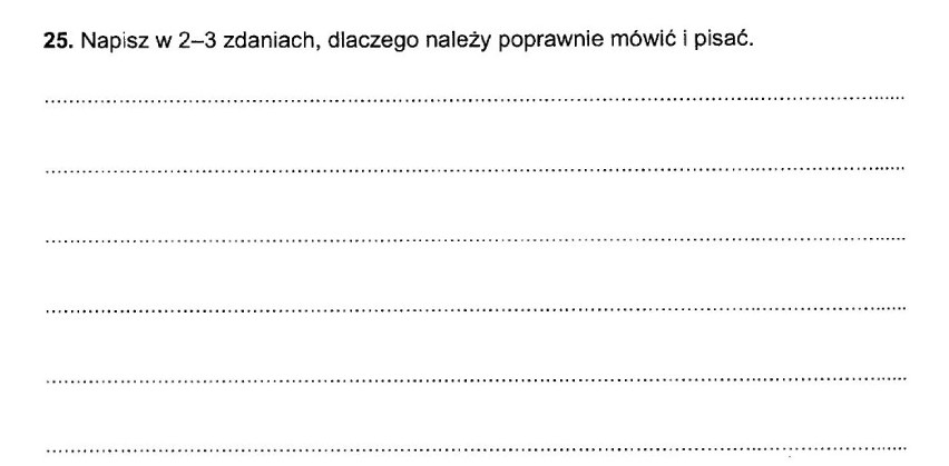 4 kwietnia 2013 roku uczniowie napisali sprawdzian ...