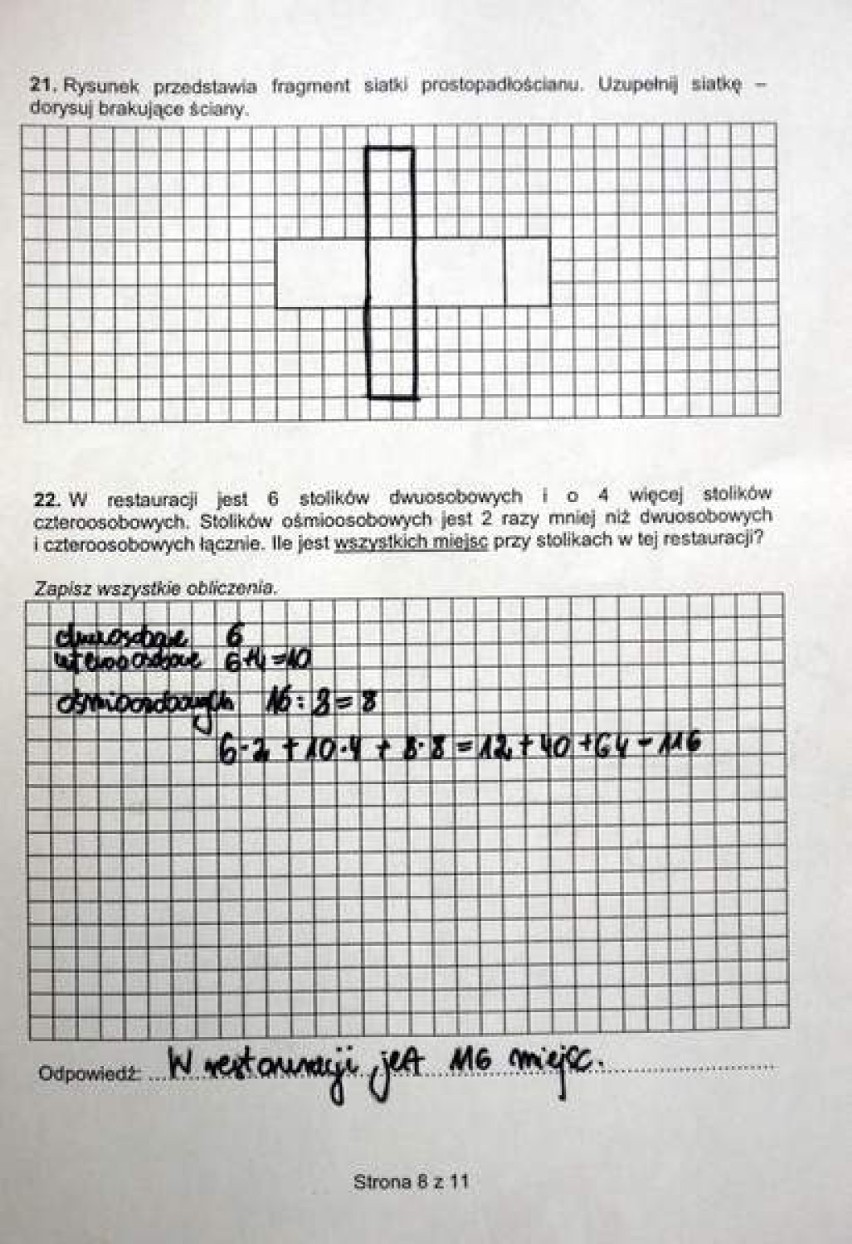 TEST SZÓSTOKLASISTÓW. We wtorek, 1 kwietnia sprawdzian ...