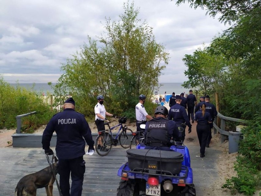 Policyjne siły w powiecie puckim wzmacniają funkcjonariusze z Oddziału Prewencji Policji w Gdańsku