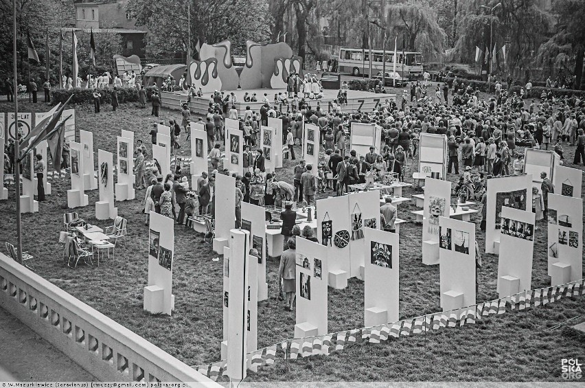 Zdjęcia z Wiosny nad Nysą 1977 w Gubinie. Wykonał je Witold...