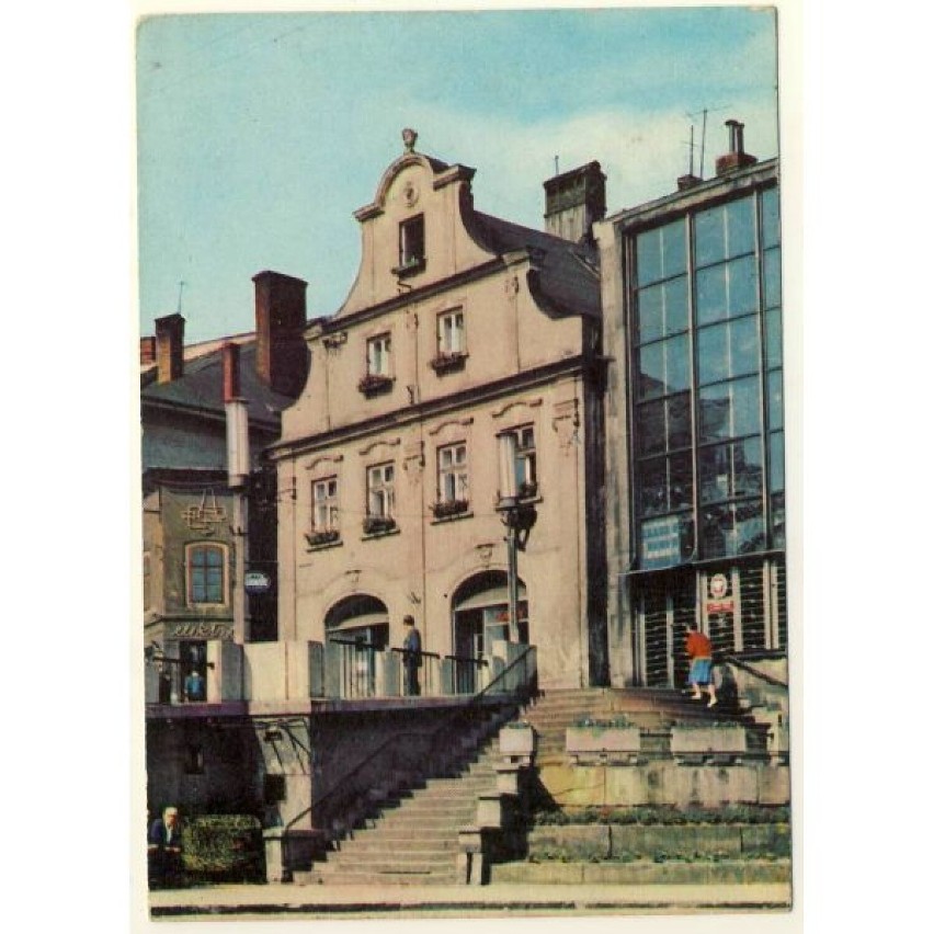 Barokowa fasada kamieniczki z XVII-XVIII w. / 1969 r