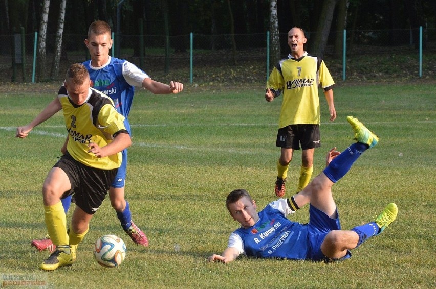 GKS - Wicher 3:2 (1:0), Damian Uzarski (7, wolny), Emil...