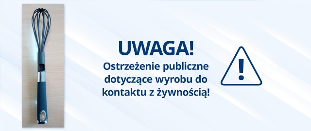 Migracja pierwszorzędowych amin aromatycznych z produktu pn. Ubijacz do piany z poliamidu