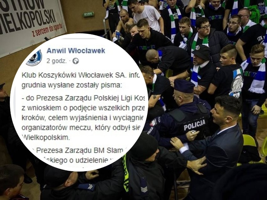 Kara nałożona na Klub Koszykówki Włocławek za zachowanie kibiców w Ostrowie Wlkp. anulowana!