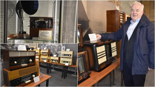 Imponującą kolekcję zabytkowych radioodbiorników księdza Piaseckiego można było obejrzeć w Ośrodku Spotkań Kultur w Dąbrowie Tarnowskiej