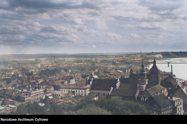 Tak wyglądał Grudziądz przed laty. Zobacz pokolorowane archiwalne zdjęcia