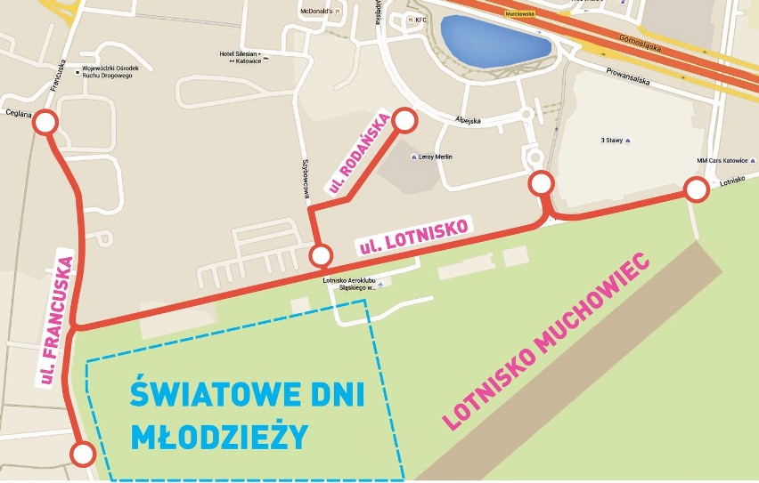 Decezjalne ŚDM 2016 w Katowicach na Muchowcu: Program, komunikacja, mapy