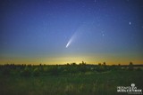 Przepiękna kometa rozświetliła niebo nad Łagowem. Uchwycił ją nasz Czytelnik. Oto jego "kosmiczne" zdjęcia