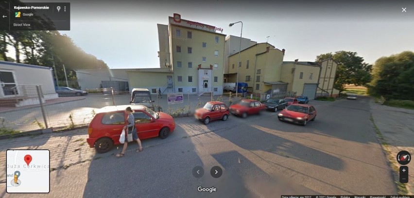 Wsie z powiatu sępoleńskiego w oku kamery Google Street View