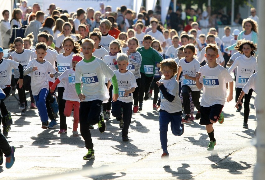 W sobotę w Sopocie biegacze mogli sprawdzić się na dystansie...