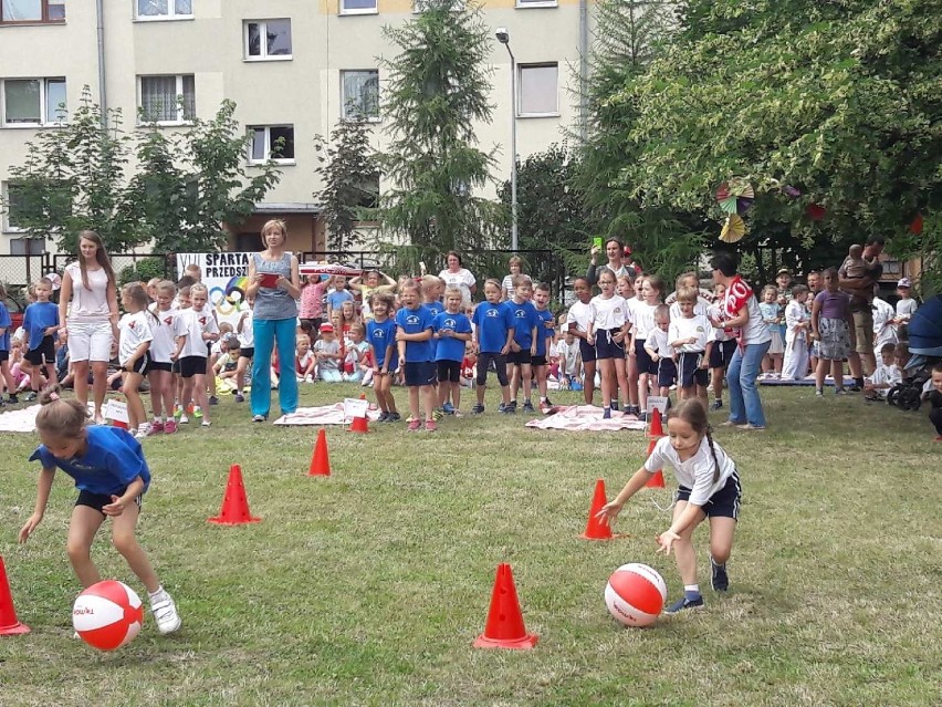 Spartakiada Przedszkolaka w "Tęczowym Przedszkolu" Publicznym Przedszkolu nr 2