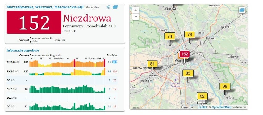 screen ze strony quicn.org -
 Marszałkowska, Warszawa,...