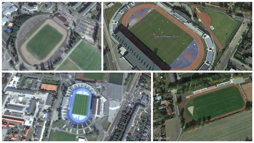 Stadiony drużyn piłkarskich z Kujawsko - Pomorskiego z lotu ptaka [zdjęcia, sonda]