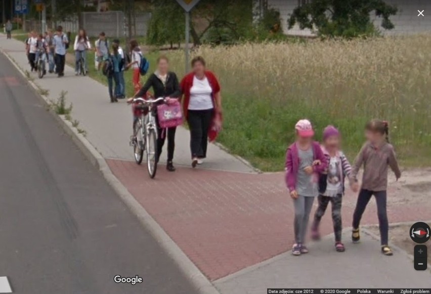 Być może to ciebie "upolowała" kamera Google Street View w...