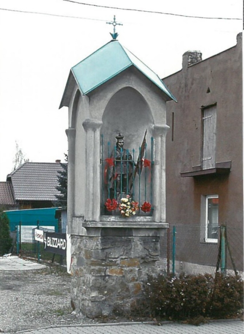 Św. Władysław w kapliczce przy ul. Braci Saków