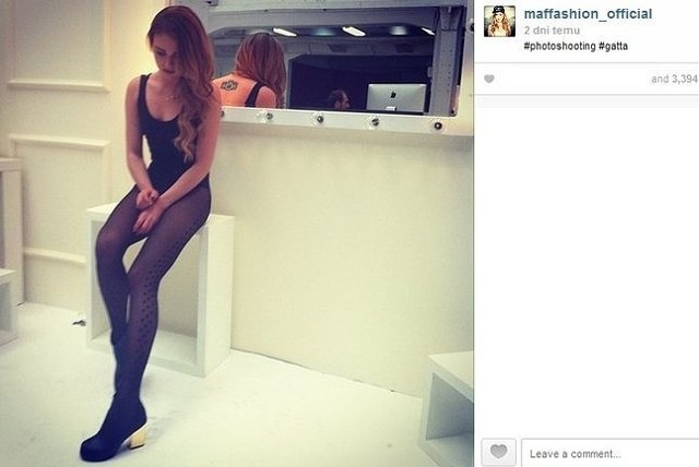 Maffashion w reklamie Gatta (fot. screen z Instagram.com)