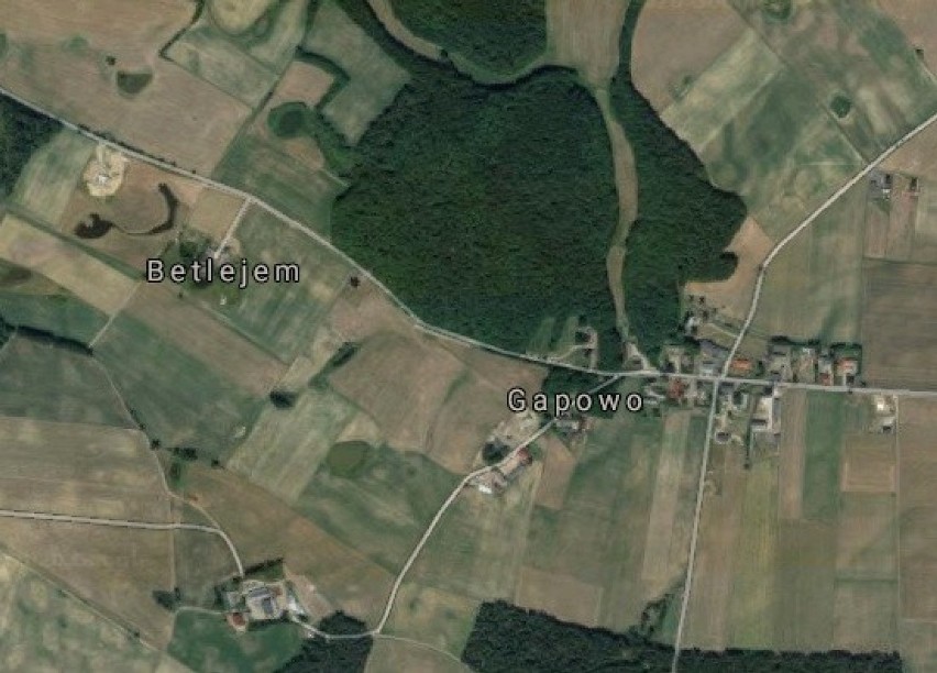 Betlejem - część wsi Gapowo w Polsce, położona w...