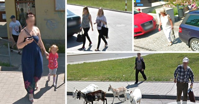 Na ulicach Olkusza można zaobserwować różne stylizacje, a także... zwierzęta