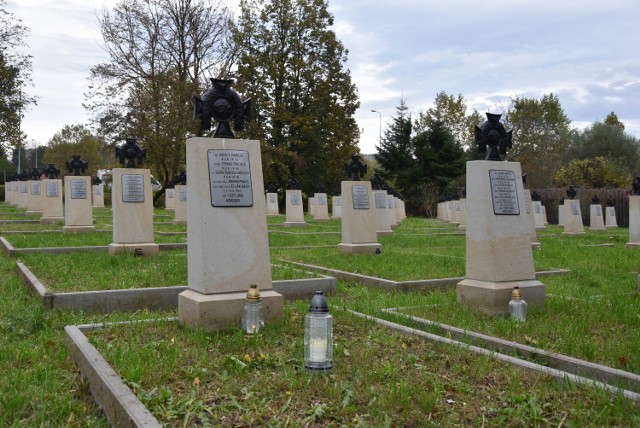 Cmentarz 202 w Tarnowie. Dzięki przeprowadzonym pracom miejsce to wreszcie przypomina nekropolię. Wiadomo też, kto jest pochowany w poszczególnych grobach