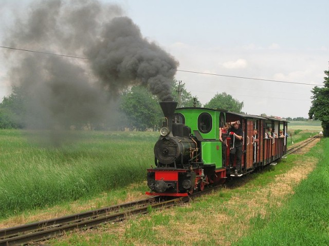 II Międzynarodowe Spotkanie Kolei Wąskotorowych w Żninie.