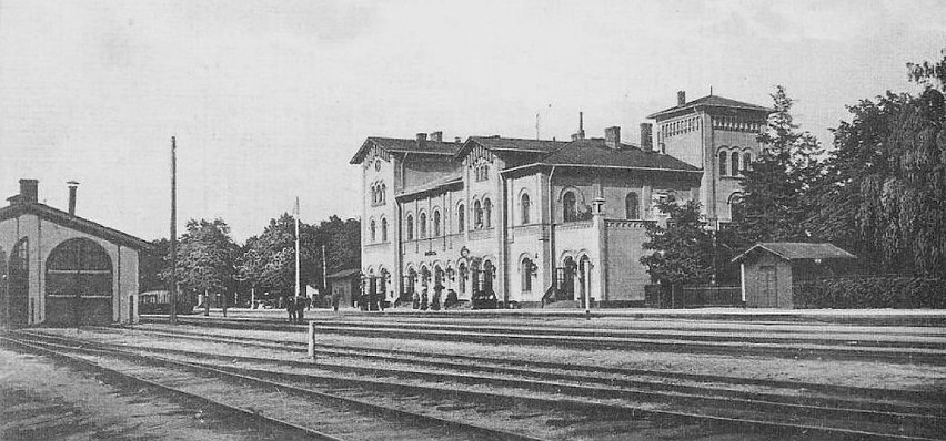 Nieistniejący dworzec kolejowy we Włocławku