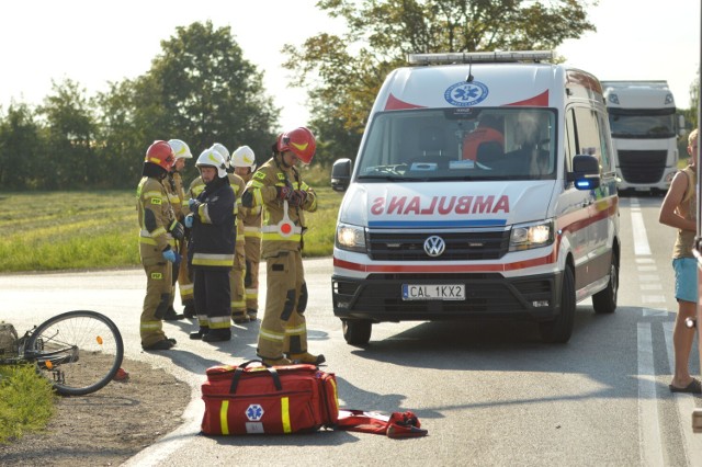 Śmiertelny wypadek na DK 62