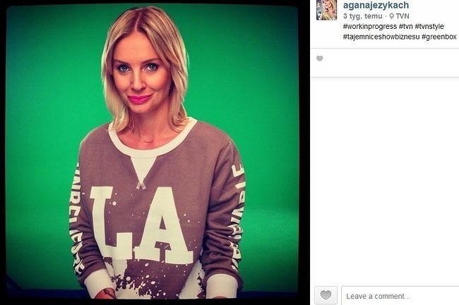 Agnieszka Szulim (fot. screen z Instagram.com)