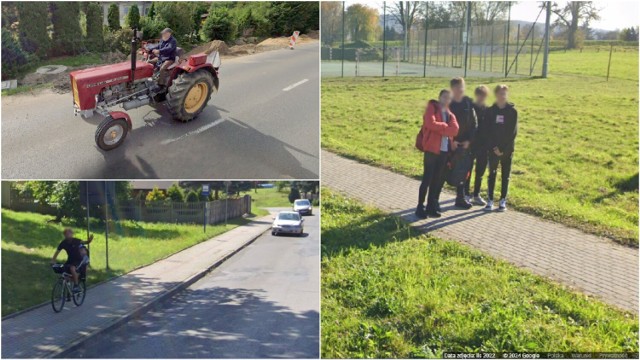 Zobaczcie, kogo przyłapały kamery Google w wioskach i miasteczkach koło Tarnowa.