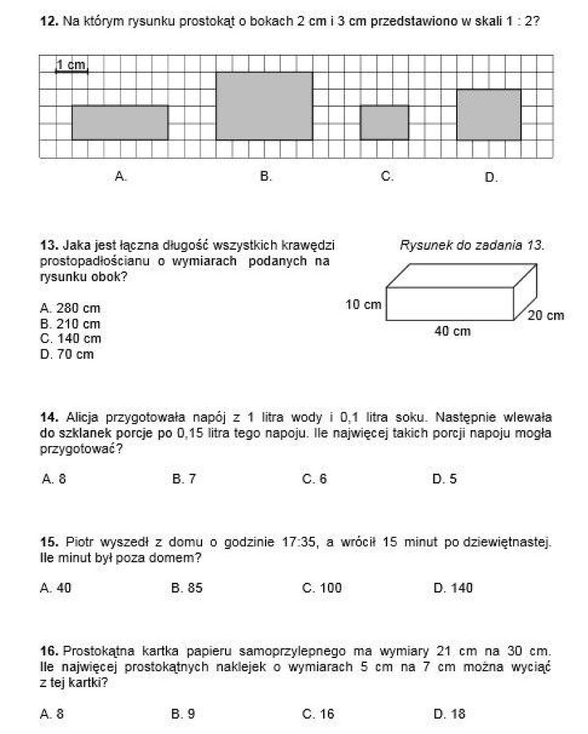 TEST sprawdzian szóstoklasisty 2014. Jak poszło? [ODPOWIEDZI ARKUSZE ZDJĘCIA]