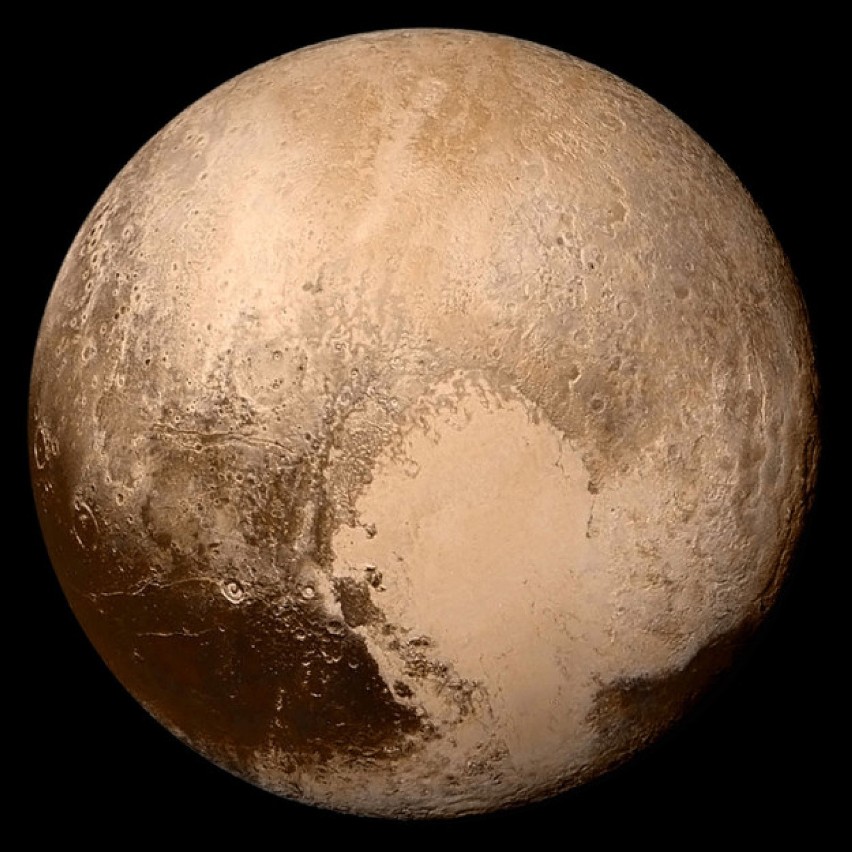 Pluton jest tak mały, że cała jego powierzchnia zmieściłaby...