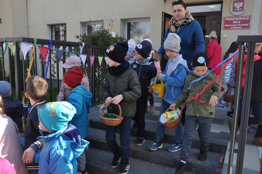 Wielkanocny Zajączek odwiedził dzieci z Przedszkola...
