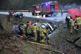 Kolejny tragiczny wypadek samochodowy na DK6. Zginęły dwie osoby, pięć poszkodowanych ZDJĘCIA