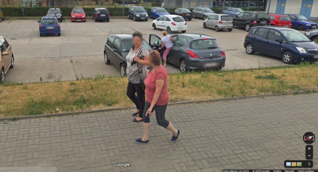 Oto przyłapani przez Google Street View w Grudziądzu. Jesteś na zdjęciu?