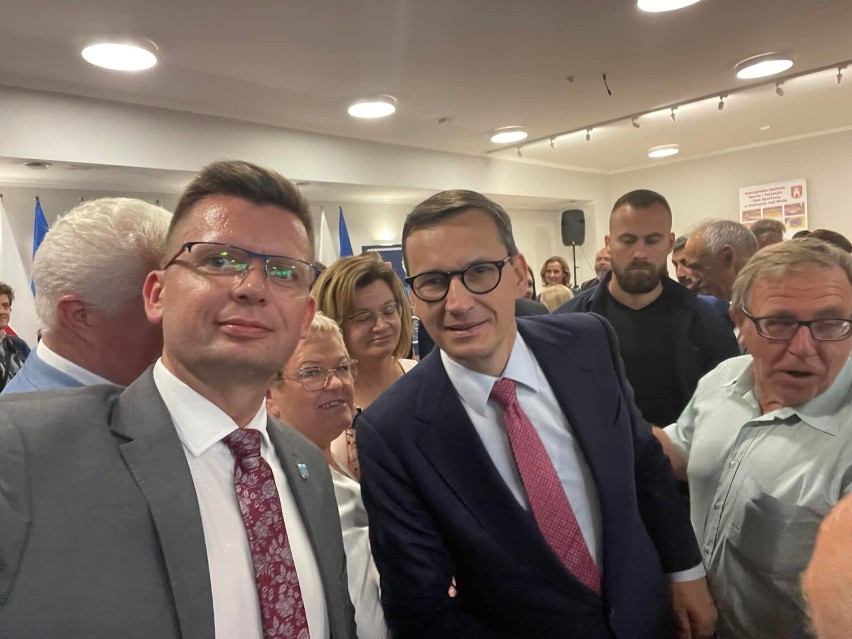 Spotkanie samorządowców z premierem Mateuszem Morawieckim w...
