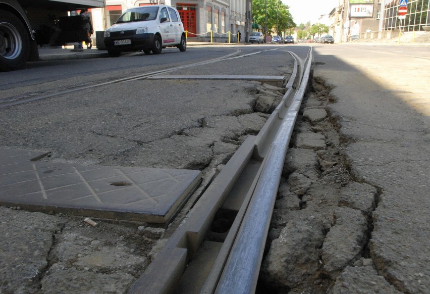 Torowiska w Gorzowie kiedyś i... trochę bardziej dziś