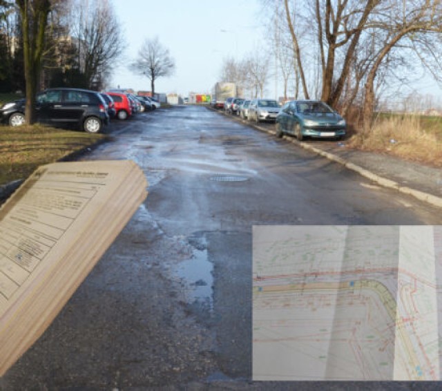 Plany przebudowy ulicy Lenartowicza trafiły do urzędników Starostwa