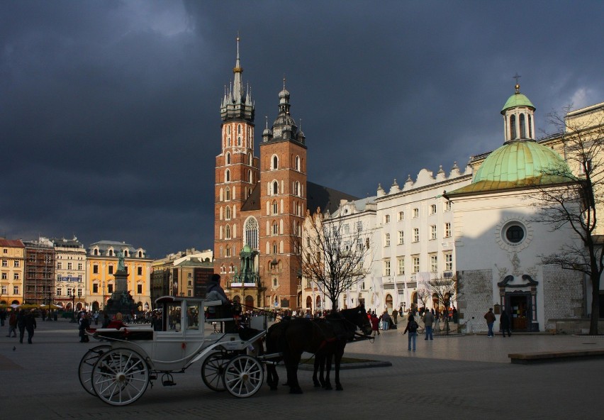 Kraków był jednym z wielu polskich miast, które do końca...