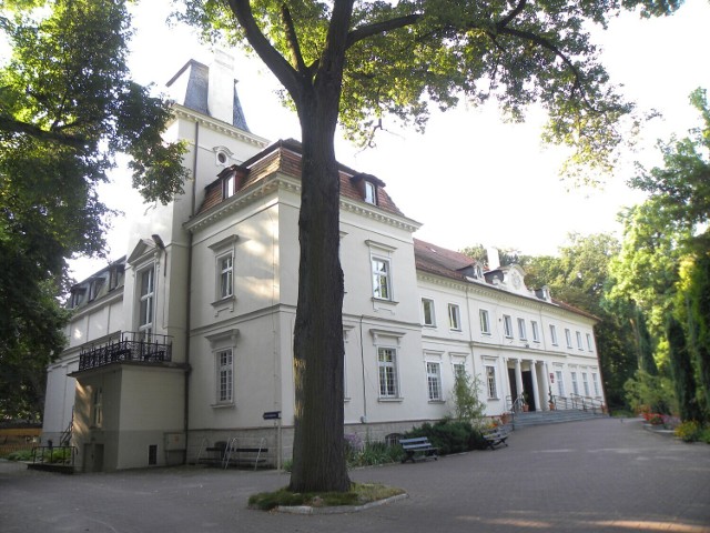Pałac zbudowany dla Mikołaja Mielżyńskiego powstał pod wpływem berlińskiego architekta Dawida Gily'ego.