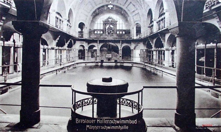 Kryta pływalnia przy ul. Teatralnej - lata 1900-1915
