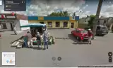 Mieszkańcy Chocenia na zdjęciach Google Street View