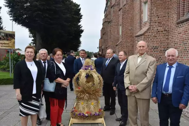 Dożynki 2021 - uroczystości dziękczynne w śremskiej Farze.