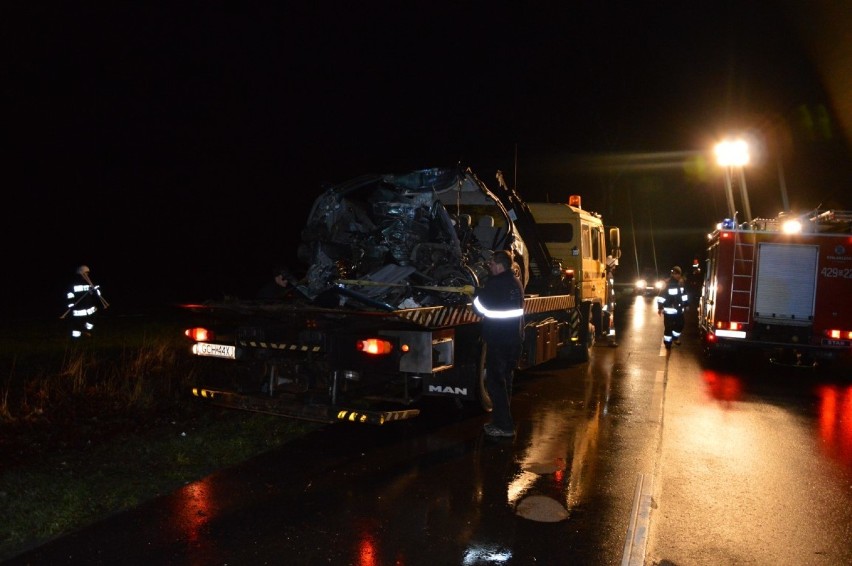 Wypadek na trasie Konarzyny - Przechlewo