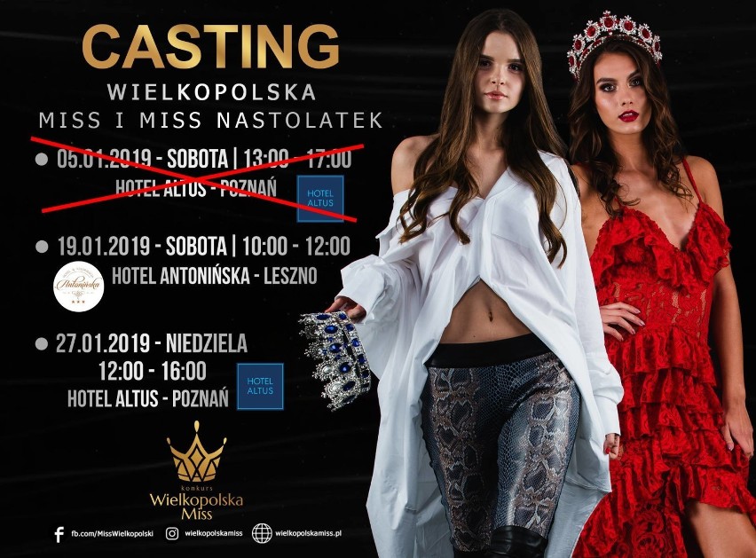 Wielkopolska Miss 2019. Poznajcie kolejne kandydatki do tytułu najpiękniejszej Wielkopolanki [część V]