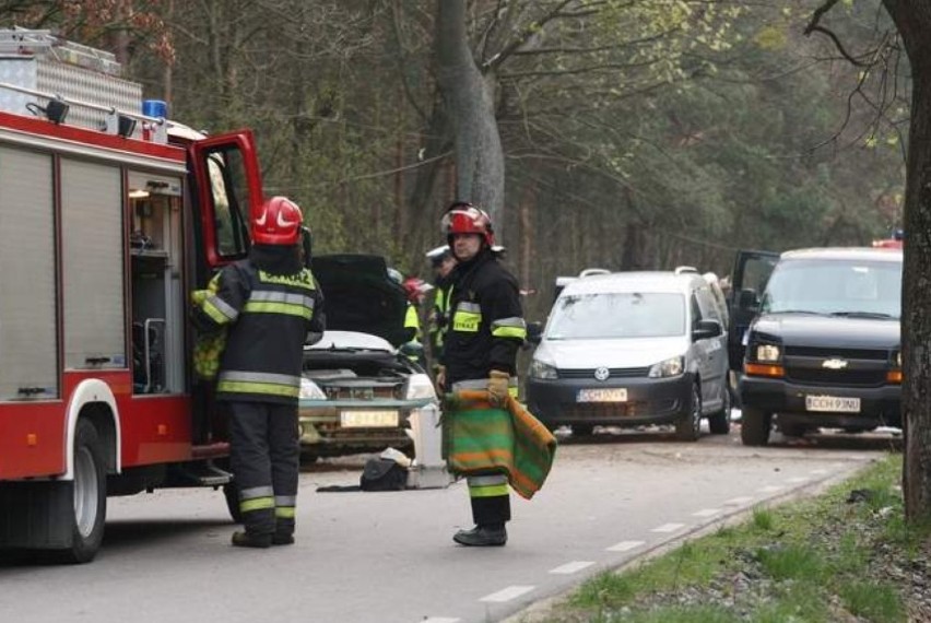 Tragiczny wypadek pod Chełmnem w miejscowości Klamry