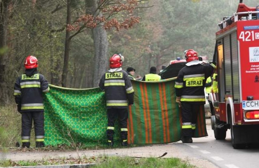 Tragiczny wypadek pod Chełmnem w miejscowości Klamry