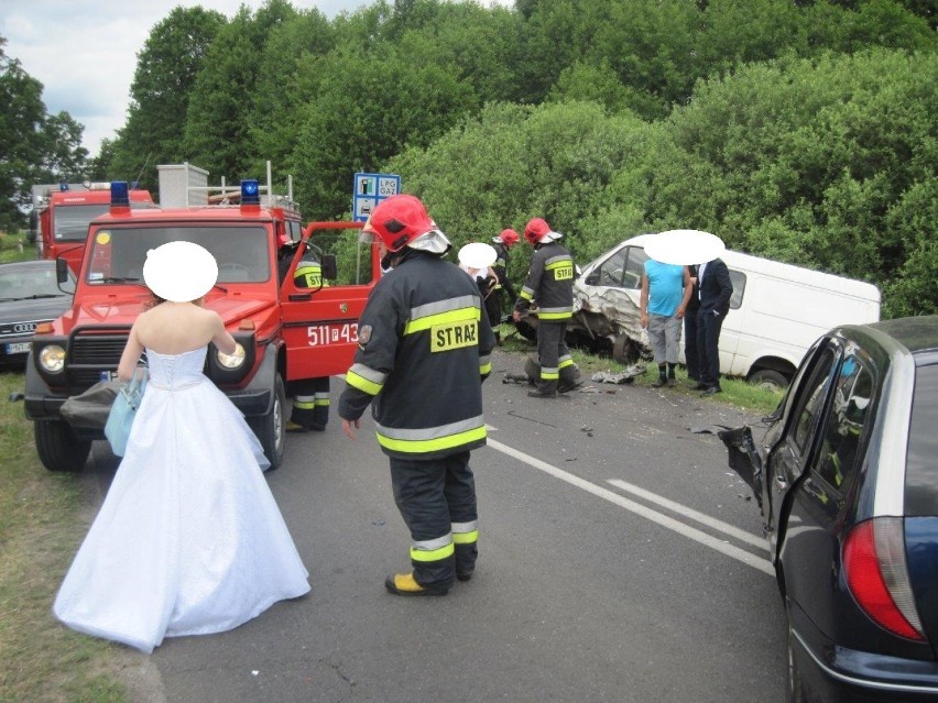 Gmina Nowy Tomyśl: Czołowe zderzenie