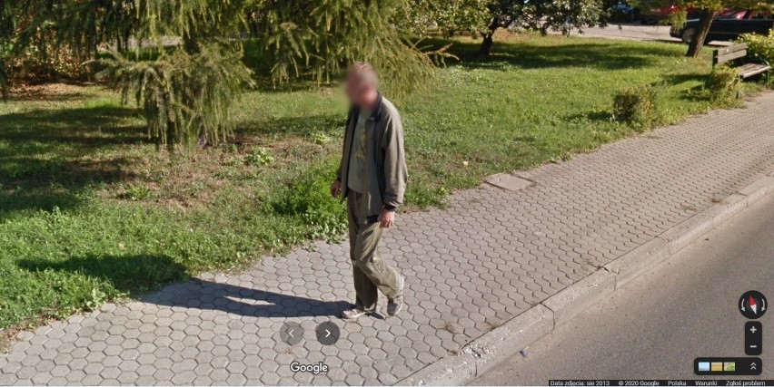 Kamery Google Street View przyłapały na ulicach Łasina wiele...
