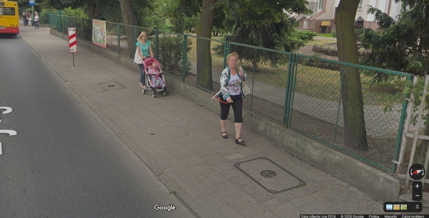 W Grudziądzu na zdjęciach Google Street View znalazło się...