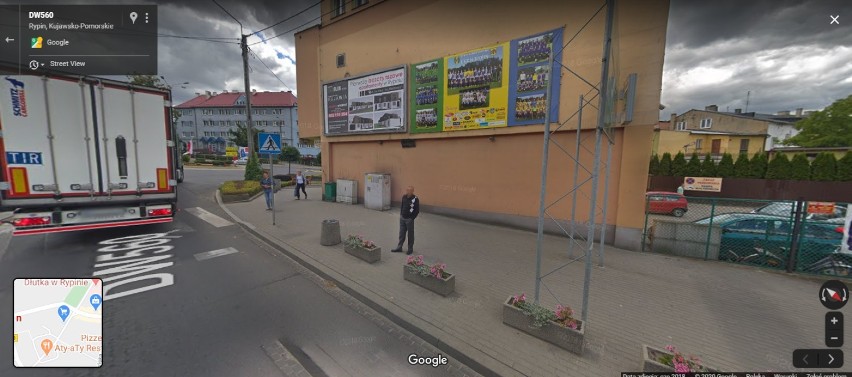 Mieszkańcy Rypina przyłapani przez Google Street View. Zobacz nowe zdjęcia!