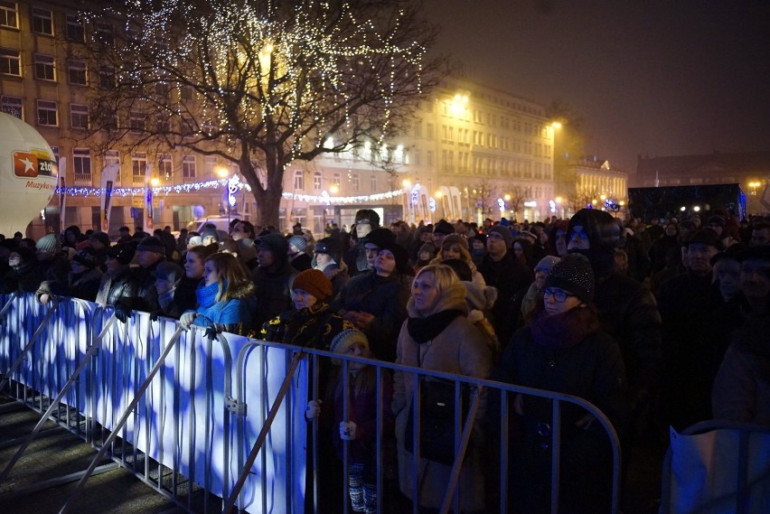 Sylwester na placu Wolności